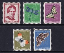 SWITZERLAND 1951 Pro Juventute set of 4 SG J137-J141 MNH/** (CV £13) picture