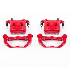 Power Stop for 08-12 Infiniti EX35 Front Red Calipers w/Brackets - Pair picture
