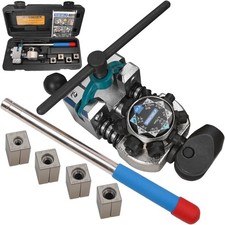  Professional Brake Line Flaring Tool Kit for 45 Degree Single, Double and Bubbl picture