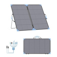 E-POWO Bifacial Portable Solar Panel 110W 220W N-Type for BLUETTI Elite 30 V2 picture