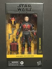 STAR WARS BLACK SERIES GAR SAXON CLONE WARS EXCLUSIVE FIGURE #25 IN STOCK. WOW picture