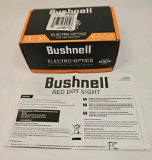 EMPTY BOX - Bushnell Electro-Optics TRS-125 Red Dot TRS125 1x 22mm - Box Only picture