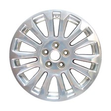 Used 18x8.5 Metallic Polished Wheel fits 560-04681 picture