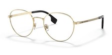Versace VE 1279 1002 53mm Gold Metal Round Eyeglasses picture