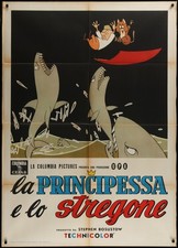 1001 Arabian Nights 1959/R1969 39x55 Italian Movie Poster UPA Mr. Magoo picture