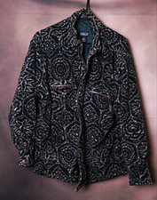 Rare vintage 1995 Patagonia Nepali Hexagon Synchilla Overshirt picture