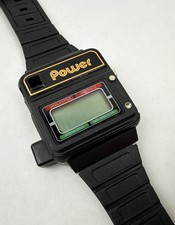 1980s Protime Wristflame Power Digital LCD Watch & Lighter - Repair or Parts picture