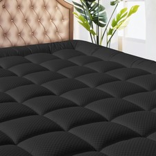 MATBEBY California King Mattress Pad - Cooling Breathable Mattress Topper, Qu... picture