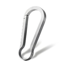Titanium Alloy Keychain Clip Carabiner Belt Hook EDC Lightweight picture