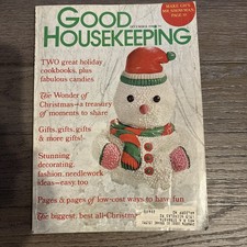 Vintage December 1974 Good Housekeeping Magazine Christmas Issue picture