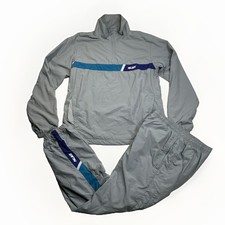 Palace Skate Slant Shell Track Suit Streetwear Jacket Pants Men’s Medium Gray picture