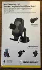 Scosche Wireless Charging Universal Phone Mount - Window/Dash+Vent (UQ3WDV-SP) picture