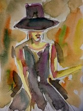 ORIGINAL  8x10 Acrylic Covered Reproduction W/ Hanger picture