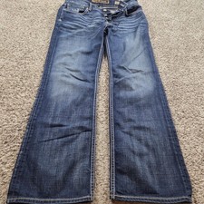 BKE Justin Bootcut Jeans Mens 33x32 Dark Wash Denim picture