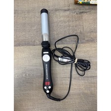 Beachwaver S1.25 Rotating Curling Iron 1.25 Inch Ceramic Barrel Black Silver picture