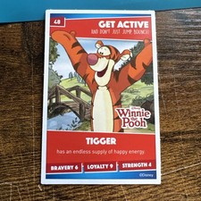 2019 Sainsbury's Disney Heroes Uk Issued Tigger Winner The Pooh 48 Get Active picture
