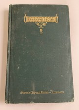 TENNYSON'S POEMS Harper's Complete Edition Illustrated -1872 Green Cover w/songs picture