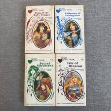 1983 TSR Heart Quest Book Lot # 1 2 3 4 - 1983 First Printing CYOA Heartquest picture