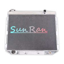 4row Radiator For 1957-1959 MERCURY FAIRLANE FORD COUNTRY SEDAN RANCHERO V8 Alum picture
