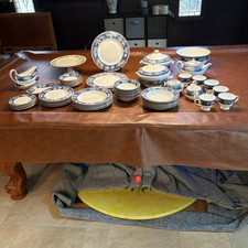 Wedgwood Blue Siam Six Place Setting plus more picture