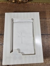 Tiny Treasures Keepsake Bible Heirloom Gift Set W/Crocheted Cross, READ DESCRIPT picture
