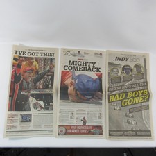 2015 May 25, Monday Indianapolis Star Newspaper Indy 500 picture