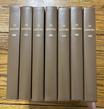Lot of 7 The Watchtower Bound Volumes 1990-1996, Jehovah's Witnesses picture