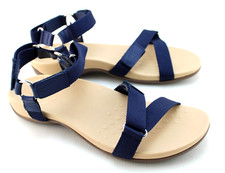 VIONIC Rest Candace Women's 9.5 Navy Orthotic Backstrap Sport Sandals MSRP $125 picture