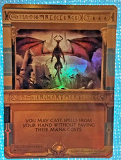 Omniscience - Amonkhet Invocations #034/054 Blue Enchantment Foil MTG EN picture