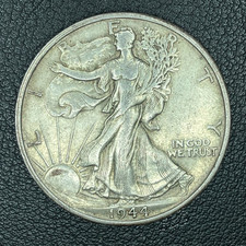 1944-S Walking Liberty Silver Half Dollar picture