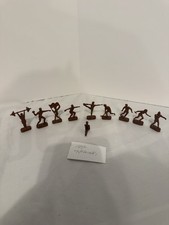 Vintage 1952 Helsinki Olympics Athlete Figures Lot 10 Plastic Sports Miniatures picture
