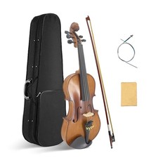 5 String Acoustic Viola 15inch Maple Spruce Top Ebony Fittings With Case,Bow picture