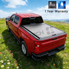 5.8FT Retractable Truck Bed Cover Hard Tonneau Cover For 14-2026 GMC Sierra 1500 picture
