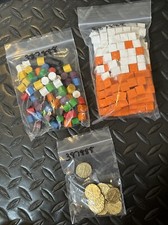 Martin Wallace's Totally Renamed Train Wooden Pieces And Coins picture