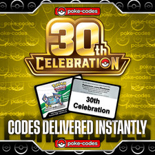 Pokemon - 30th Celebration TCG Code Cards - INSTANT DELIVERY picture