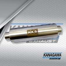 HKS Straight Universal Exhaust Glass Pack Muffler / Resonator picture