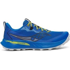 Men's Saucony Peregrine 15 - Blue and Yellow - Various  Sizes 9.5, 11.5,  13 picture