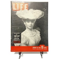 LIFE Magazine January 28 1946 Vintage Hollywood Post World War II Issue picture
