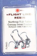 Flight Line Resin FLR601 1/48 Northrop T-38 Talon Canopy Inner frames (Wolfpack) picture