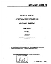 696 Page NAVAIR OV-10A BRONCO 01-60GCB-2-2 Airframe Maintenance Manual on CD picture