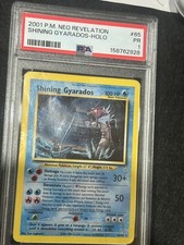 Pokemon TCG Neo Revelation Shining Gyarados 65/64 Holo Secret Rare PSA 1 picture