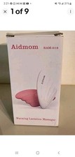 Aidmom 2-in-1 Lactation Massager with Heat & Vibration Breast Feed Massager 2pk picture