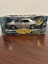 ERTL American Muscle '70 Plymouth AAR Cuda 1/18 Scale Silver NIB picture