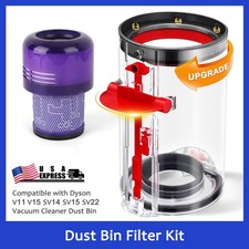 Upgraded Canister+Vacuum Cleaner Dust Bin Replace for Dyson V11 V15 SV14 SV15 picture