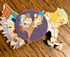 DISNEY AUCTIONS RARE  LIMITED EDITION SPINNER PIN SPINS WELL picture
