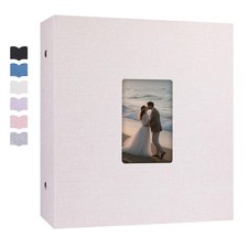 Ruibytree Extra Large Capacity Photo Album 4x6 Pictures 1000 Pockets, Beige picture