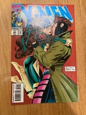Marvel Comics Xmen #24 1993 Rogue Gambit Kiss NM 9.4+ picture