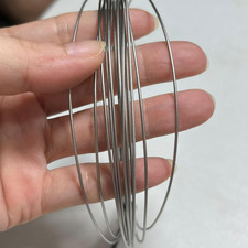 15 Feet Pure Titanium Wire Grade-1 for Jewelry Making DIY and Laboratory picture