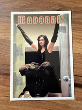 Vintage Turkish Madonna Postcard Queen of Pop Music Collectible Rare Card picture