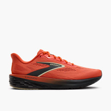 Brooks Men's Launch 12 Color Tigerlily/Blackened Pearl/D picture
